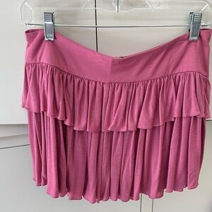 Jill Stuart Pink High-Low Women's Skirt